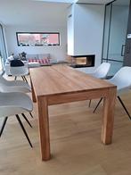 Prachtige teakhouten tafel, Huis en Inrichting, Ophalen, 200 cm of meer, 50 tot 100 cm, Zo goed als nieuw