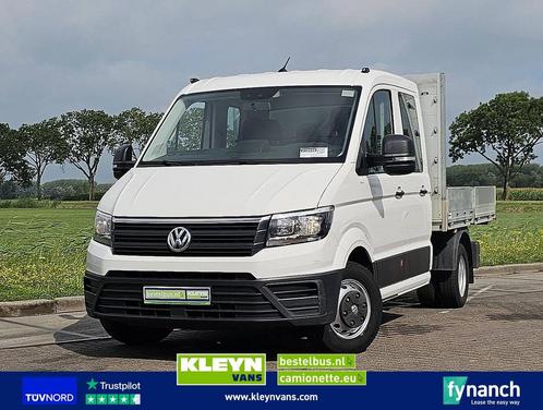 Volkswagen CRAFTER 35 2.0 DUB.Cab Open-Laadbak, Auto's, Bestelwagens en Lichte vracht, Bedrijf, ABS, Airconditioning, Cruise Control