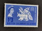 Solomon Islands 1963 - strijd tegen honger, kip, vis, rund *, Ophalen of Verzenden, Postfris
