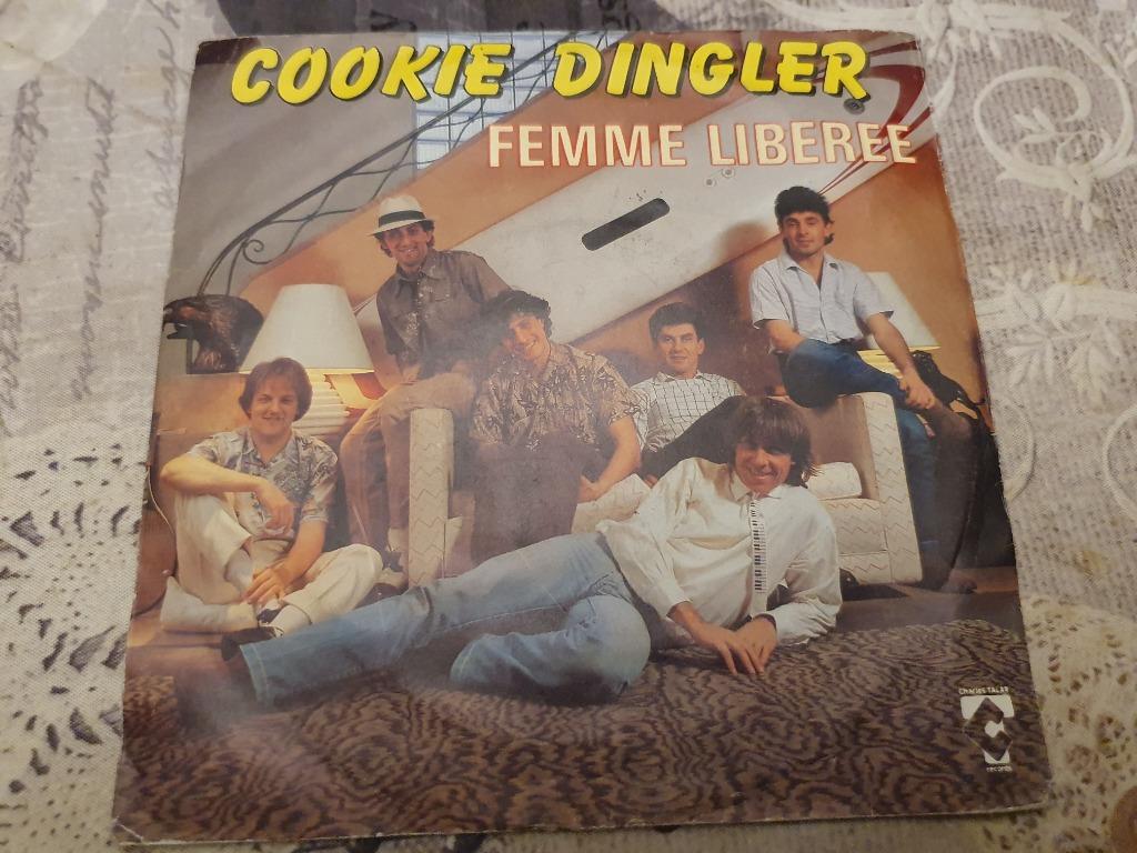 Disque vinyl 45 tours Cookie Dingler – Femme Libérée, Enlèvement ou Envoi, 1980 à 2000, Comme neuf