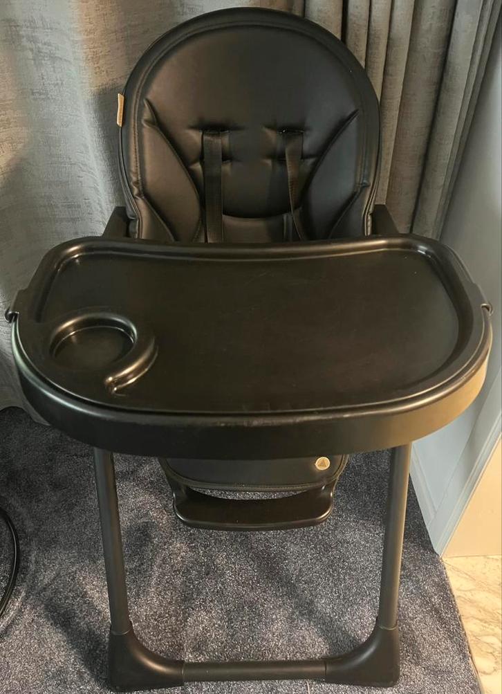 Topmark Robin zwarte eetstoel, Enfants & Bébés, Chaises pour enfants, Comme neuf, Enlèvement