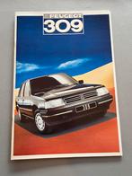 Brochure Peugeot 309 1987, Boeken, Auto's | Folders en Tijdschriften, Verzenden, Peugeot