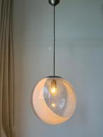 Vintage Mazzega Murano Hanglamp – Jaren ’70 - Handgeblazen, Gebruikt, Ophalen of Verzenden, Glas, 75 cm of meer