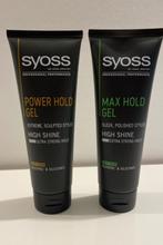 Syoss Power Hold en Max Hold gel, Handtassen en Accessoires, Uiterlijk | Haarverzorging, Nieuw, Ophalen of Verzenden, Gel, Wax, Haarlak of Mousse