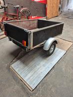 enkelassige aanhangwagen, Auto diversen, Aanhangers en Bagagewagens, Ophalen, Gebruikt