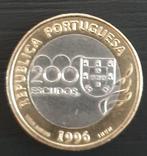 200 escudos portugal 1996 Olympische Spelen Atlanta, Ophalen of Verzenden, Losse munt