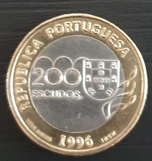 200 escudos portugal 1996 Olympische Spelen Atlanta, Postzegels en Munten, Munten | Europa | Niet-Euromunten, Losse munt, Ophalen of Verzenden
