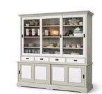 Vitrinekast – Massief Teak, Huis en Inrichting, Ophalen, Zo goed als nieuw