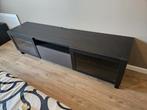 IKEA Besta TV-meubel, Huis en Inrichting, Ophalen, Gebruikt, Glas, 150 tot 200 cm