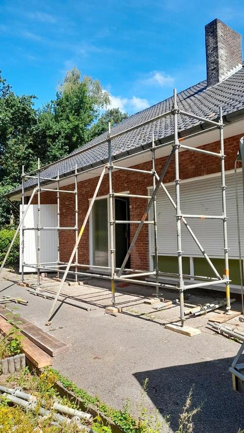 Professionnele stelling, Doe-het-zelf en Bouw, Steigers, Zo goed als nieuw, Gevelsteiger, Ophalen