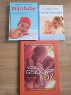 Boeken Mijn Baby, Babymassage en geboortebox met dvd, Comme neuf, Enlèvement ou Envoi