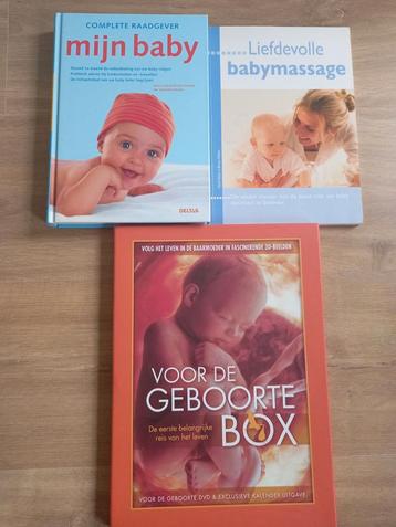 Boeken Mijn Baby, Babymassage en geboortebox met dvd