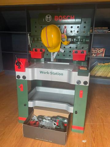 Speelgoed werkbank, Enlèvement, Comme neuf