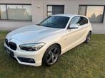 BMW 118i Sport-Line Navi/AutAirco/Cruise/Bluetooth/PDC/USB, Auto's, BMW, 100 kW, 4 zetels, Wit, Bedrijf