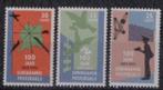 Suriname yvertnrs.: 588/90 postfris, Timbres & Monnaies, Timbres | Surinam, Envoi, Non oblitéré