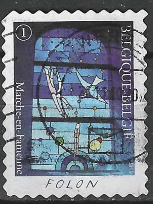 Belgie 2010 - Yvert 4057 /OBP 4076 - Jean-Michel Folon (ST), Postzegels en Munten, Postzegels | Europa | België, Gestempeld, Kunst