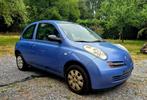 Nissan Micra 1.2 Benzine 2004 GEKEURD, Voorwielaandrijving, Stof, 1192 cc, Blauw