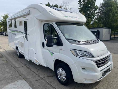 Euramobil Forster 738 EB, Caravans en Kamperen, Mobilhomes, Bedrijf, tot en met 4, Half-integraal, Eura Mobil, Fiat, Ophalen