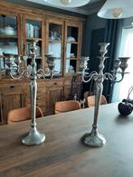 2 grote kandelaars, Ophalen of Verzenden