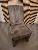 chaises de salle à manger, Maison & Meubles, Chaises, Enlèvement, Utilisé, Brun, Cuir