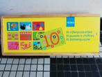 10 Houten puzzels - cijfers, 2 tot 4 jaar, Ophalen of Verzenden, Zo goed als nieuw, Van hout