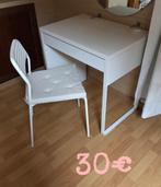 Coiffeuse fille, Maison & Meubles, Tables | Coiffeuses, Blanc, Comme neuf, Enlèvement, 50 à 100 cm