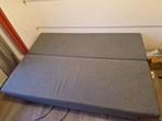 Canapé lit gris IKEA, Huis en Inrichting, Ophalen, Gebruikt, Tweepersoons, 190 cm of minder