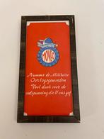 Wandbord MOVEO - Militaire Oorlogsgewonden., Enlèvement ou Envoi