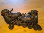 Kinder rollerskates (maat 32-35), Sport en Fitness, Skeelers, Kinderen, Zo goed als nieuw, Inline skates 4 wielen, Ophalen