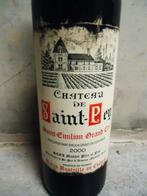 Wijn SAINT-ÉMILION GRAND CRU 2000 CHÂTEAU DE SAINT-PEY👌, Verzamelen, Wijnen, Nieuw, Rode wijn, Frankrijk, Vol