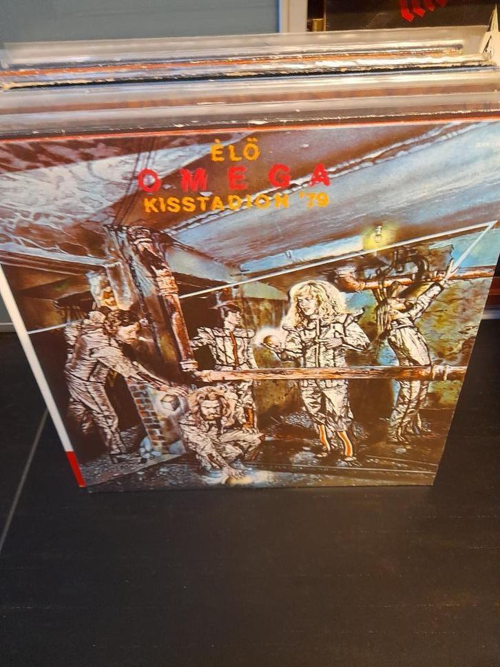 lp - omega - elo kisstadion 79 - 2 lp - vak 9, Cd's en Dvd's, Vinyl | Rock, Zo goed als nieuw, Progressive, 12 inch, Ophalen of Verzenden