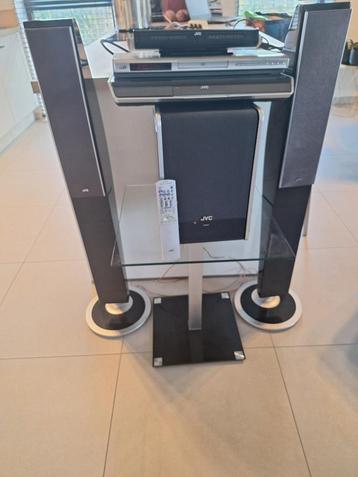 JVC homecinema, cd-radiospeler, soundbar, booster, hoog beschikbaar voor biedingen