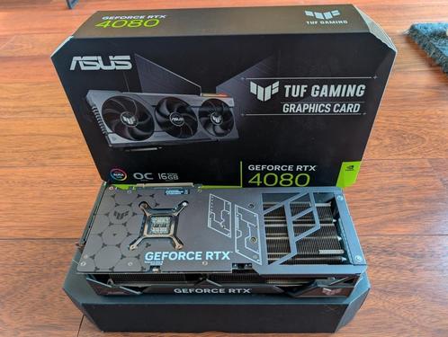 Asus Tuf RTX4080 OC, Computers en Software, Videokaarten, Zo goed als nieuw, Ophalen