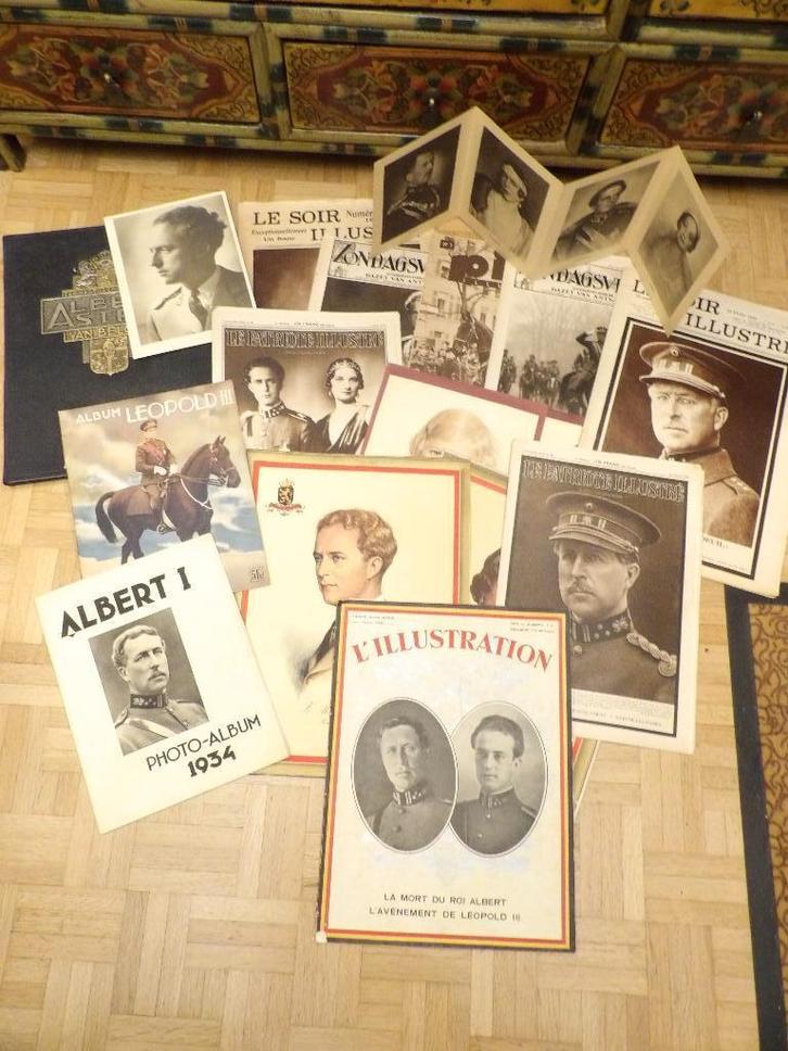 Groot lot allerlei Belgisch Koningshuis, Verzamelen, Koningshuis en Royalty, Ophalen