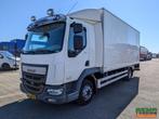DAF LF 210 FA 4x2 Slaapcab Euro6 - Koel-Vriesbak 5.5M + Konv, Auto's, Vrachtwagens, Automaat, Wit, Cruise Control, Diesel