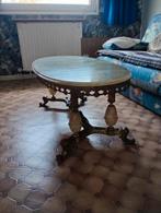 Table de salon en onyx, Huis en Inrichting, Tafels | Salontafels, Ophalen, Gebruikt