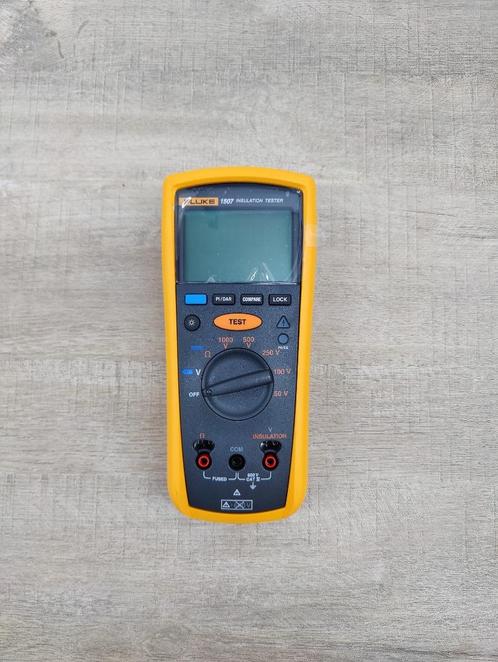 Fluke 1507 Isolatietester + Draagtas, Doe-het-zelf en Bouw, Meetapparatuur, Nieuw, Elektriciteit, Ophalen of Verzenden