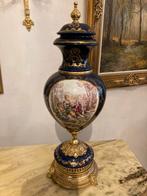 Grote Limoges vaas 60 cm hoog, Antiek en Kunst, Antiek | Vazen, Ophalen