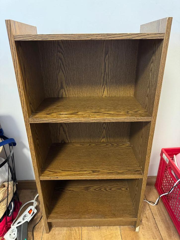 Bibliothèque en bois - Solide, élégante et compacte, Huis en Inrichting, Kasten | Boekenkasten, Gebruikt, Minder dan 50 cm, Minder dan 100 cm