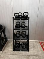 Kettlebells 4kg t/m 28kg + Opbergrek, Sport en Fitness, Ophalen, Gebruikt, Kettlebell