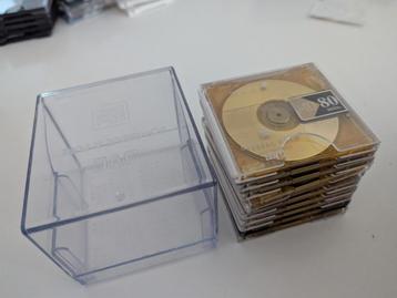 Pak van 10 JVC Crystal MiniDiscs 80 min. beschikbaar voor biedingen