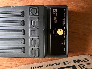 BOSS FW3 foot WAH