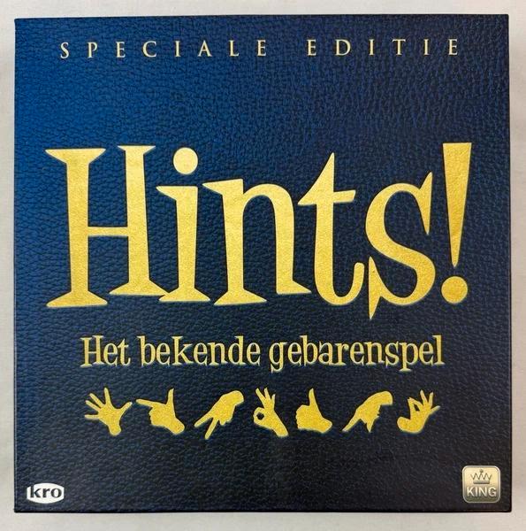 Hints Gebarenspel Pantomime gezelschapsspel Spel King KRO, Hobby en Vrije tijd, Gezelschapsspellen | Bordspellen, Zo goed als nieuw