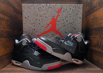 Jordan 4 Bred Reimagined  beschikbaar voor biedingen