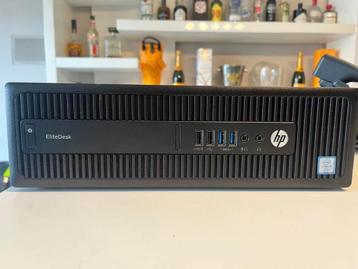 HP Elitedesk 800 G2 SFF i5-6600 8GB 256GB SSD+500GB HD W11 beschikbaar voor biedingen