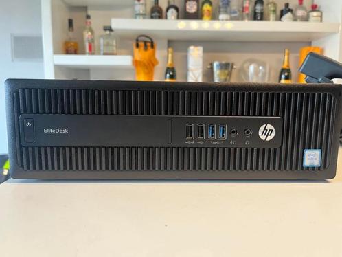 HP Elitedesk 800 G2 SFF i5-6600 8GB 256GB SSD+500GB HD W11, Computers en Software, Overige Computers en Software, Gebruikt, Ophalen