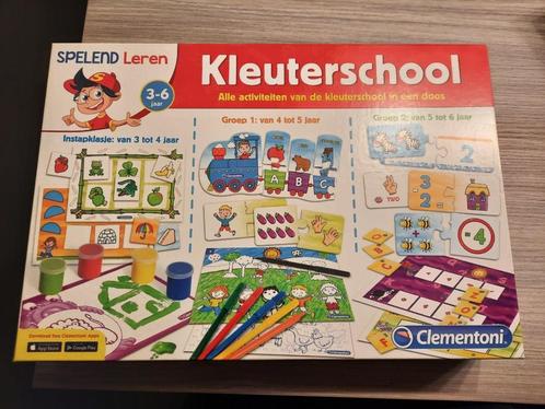 Clementoni - Spelend leren - Kleuterschool - educatief spel, Kinderen en Baby's, Speelgoed | Educatief en Creatief, Nieuw, Knutselen