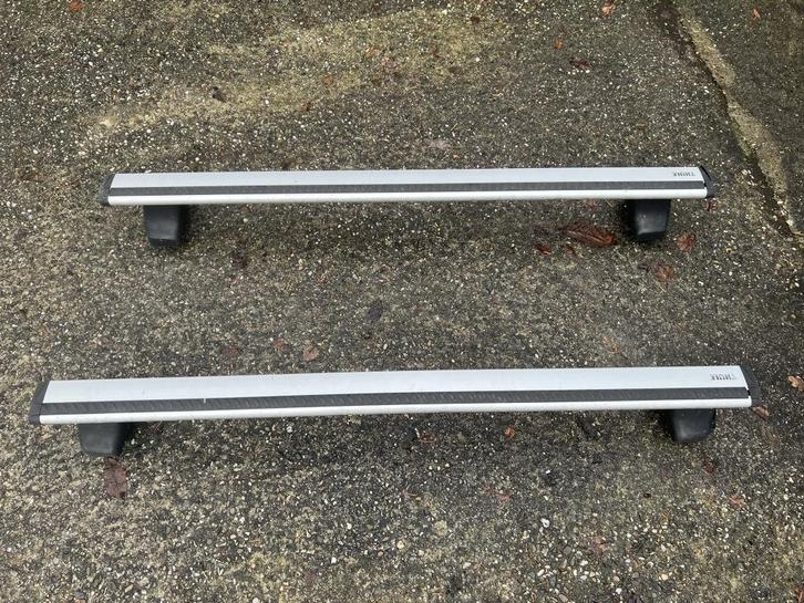 ** Thule Dakdragers (127cm) & Voeten **, Auto diversen, Dakdragers, Zo goed als nieuw, Ophalen