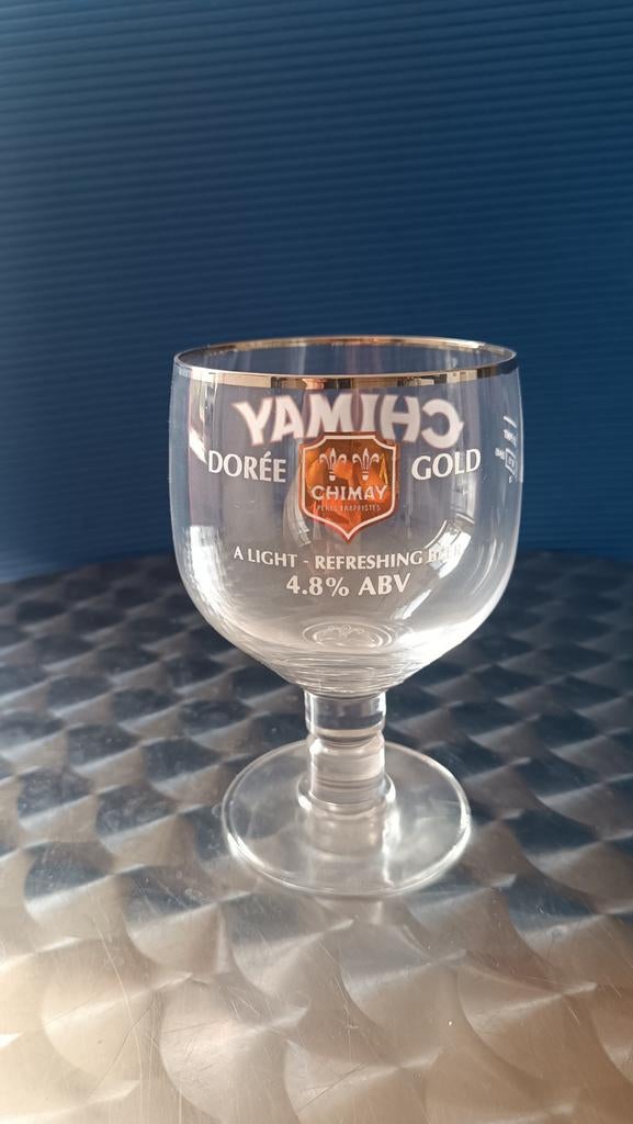 Verre Chimay 33cl doré gold, Enlèvement ou Envoi, Comme neuf