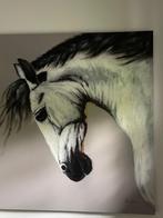 Schilderij paard, Comme neuf, Peinture, 100 à 125 cm, 75 cm ou plus
